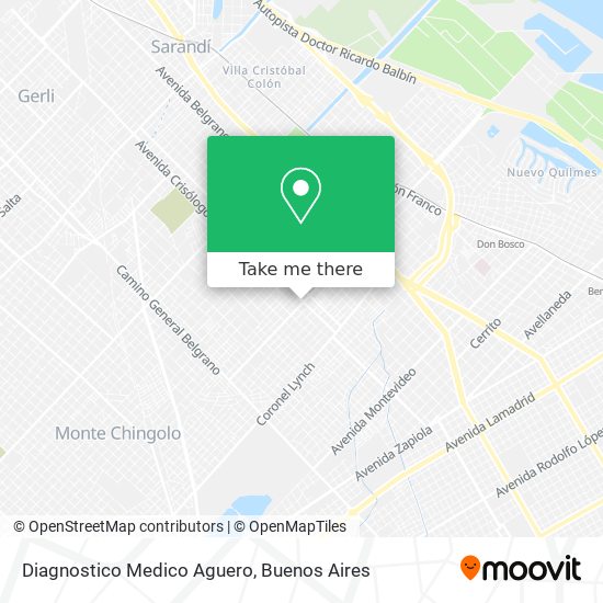 Mapa de Diagnostico Medico Aguero