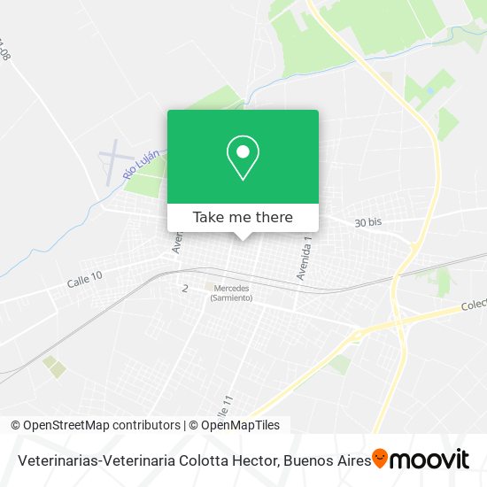 Veterinarias-Veterinaria Colotta Hector map