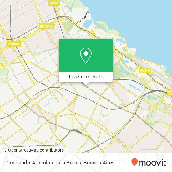 Creciendo-Artículos para Bebes map