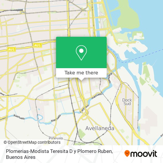 Plomerias-Modista Teresita D y Plomero Ruben map
