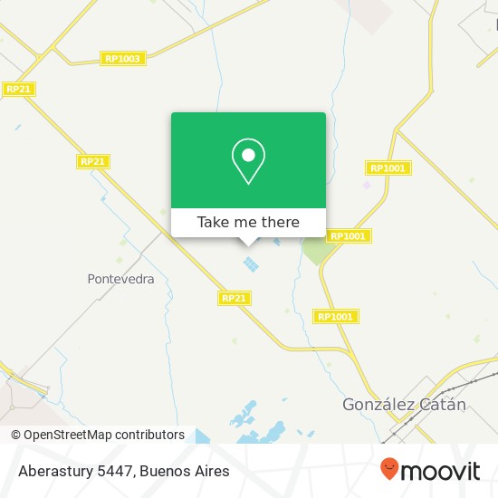 Aberastury 5447 map