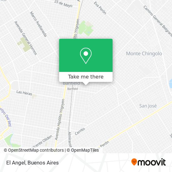 El Angel map