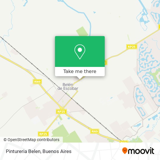 Pintureria Belen map