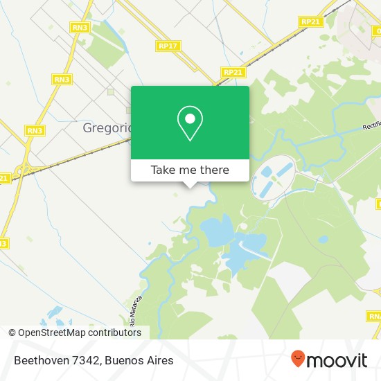 Beethoven 7342 map