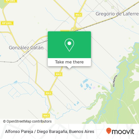 Alfonso Pareja / Diego Baragaña map