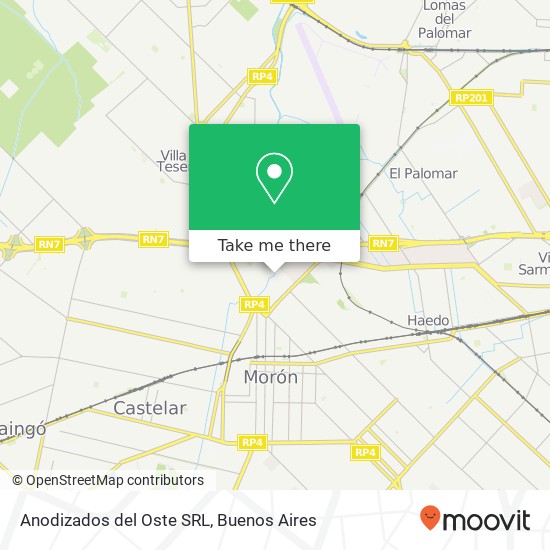 Anodizados del Oste SRL map