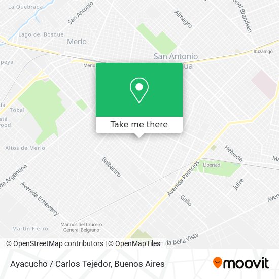 Mapa de Ayacucho / Carlos Tejedor