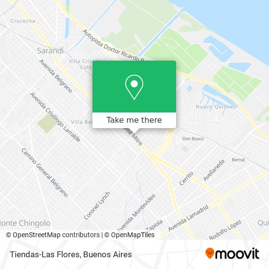 Mapa de Tiendas-Las Flores