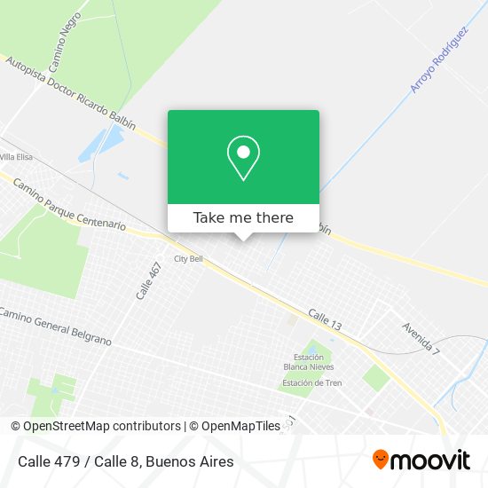 Mapa de Calle 479 / Calle 8