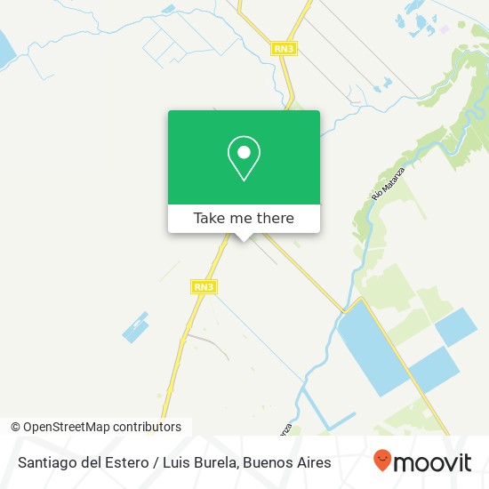 Santiago del Estero / Luis Burela map