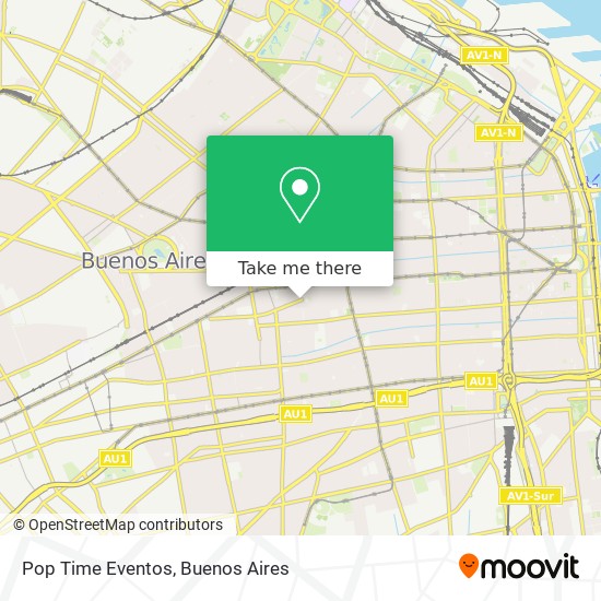 Pop Time Eventos map