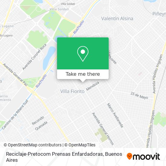 Reciclaje-Pretocom Prensas Enfardadoras map