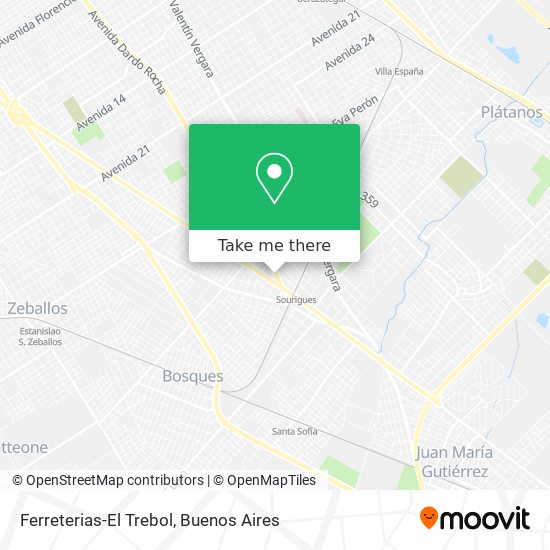 Ferreterias-El Trebol map