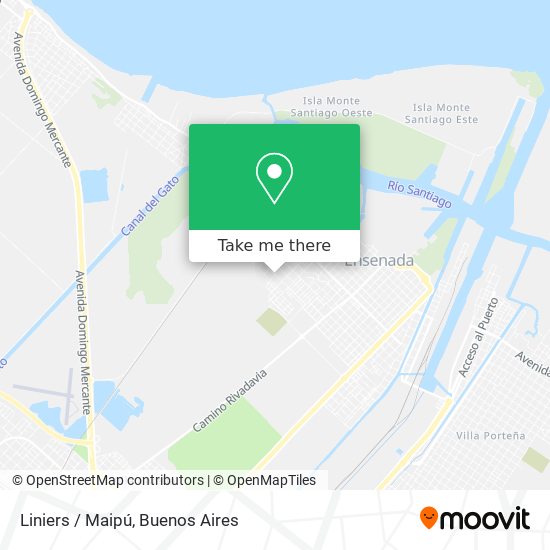 Liniers / Maipú map