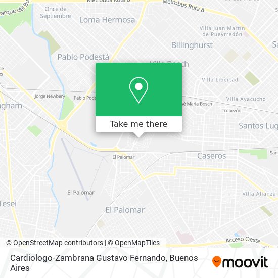 Mapa de Cardiologo-Zambrana Gustavo Fernando