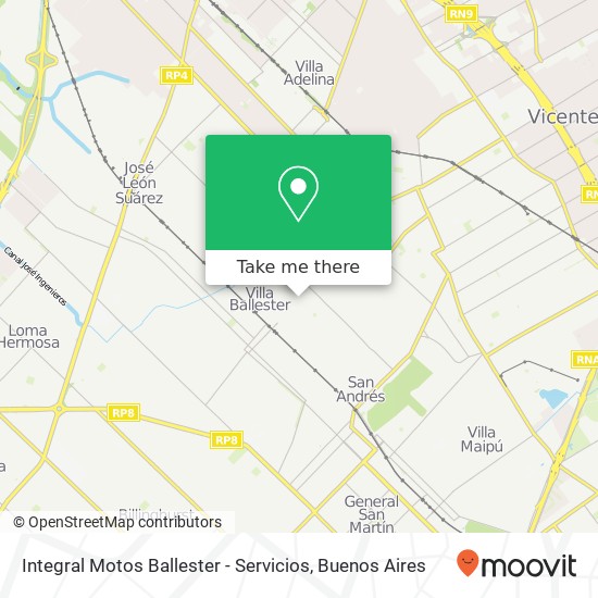 Integral Motos Ballester - Servicios map