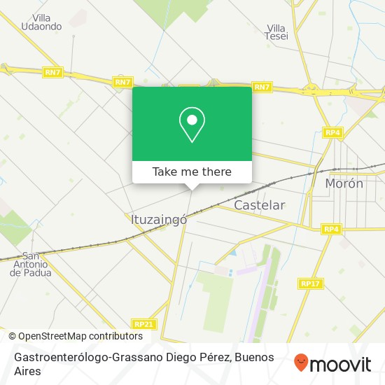 Gastroenterólogo-Grassano Diego Pérez map