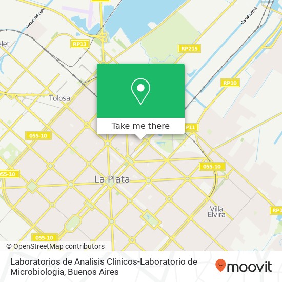 Laboratorios de Analisis Clinicos-Laboratorio de Microbiologia map