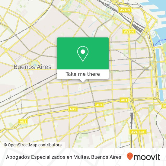 Abogados Especializados en Multas map