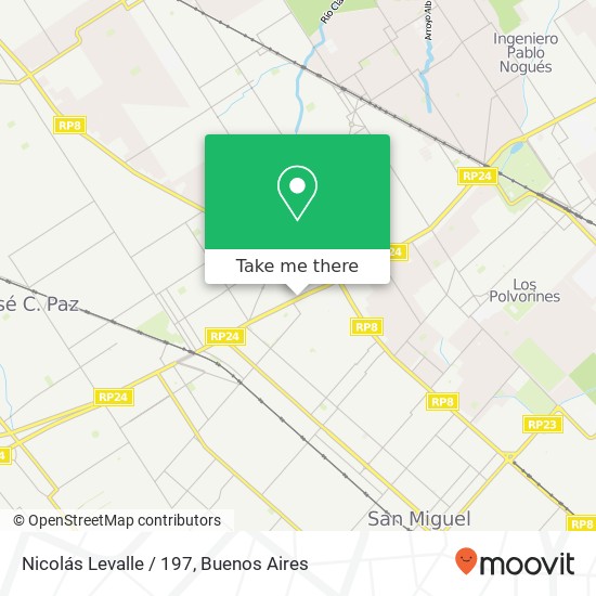 Nicolás Levalle / 197 map