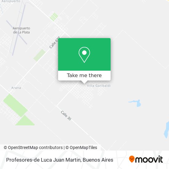 Profesores-de Luca Juan Martin map