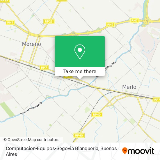 Computacion-Equipos-Segovia Blanqueria map