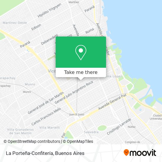 La Porteña-Confitería map