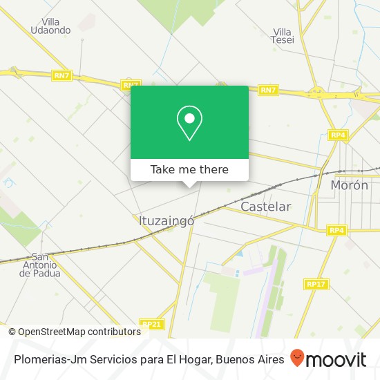 Plomerias-Jm Servicios para El Hogar map