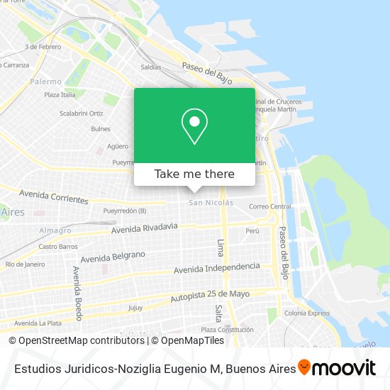 Estudios Juridicos-Noziglia Eugenio M map