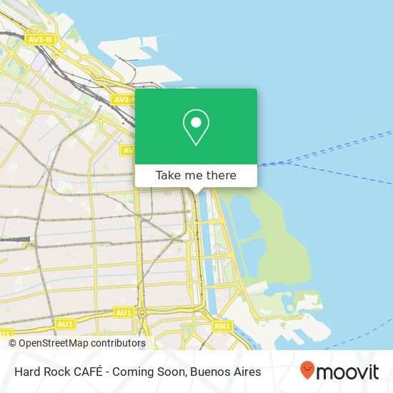 Hard Rock CAFÉ - Coming Soon map