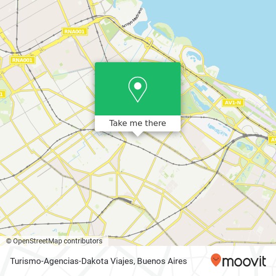 Mapa de Turismo-Agencias-Dakota Viajes