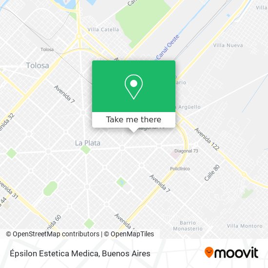 Épsilon Estetica Medica map