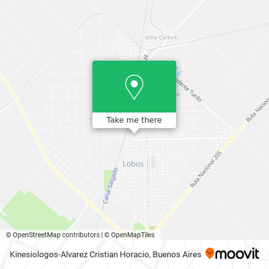 Kinesiologos-Alvarez Cristian Horacio map