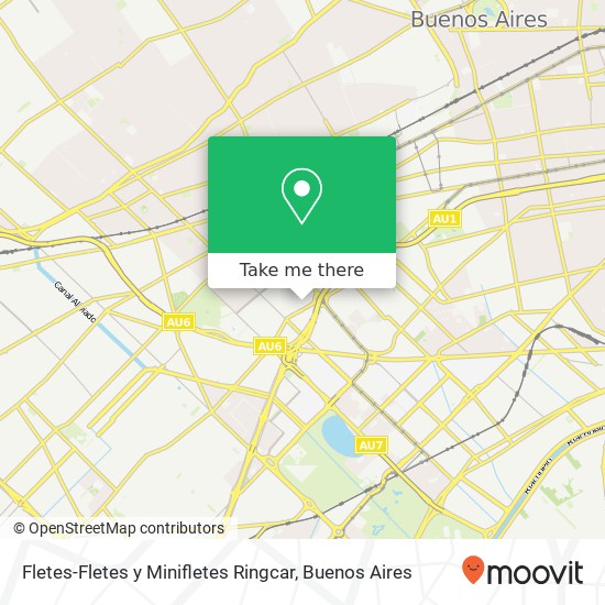 Mapa de Fletes-Fletes y Minifletes Ringcar