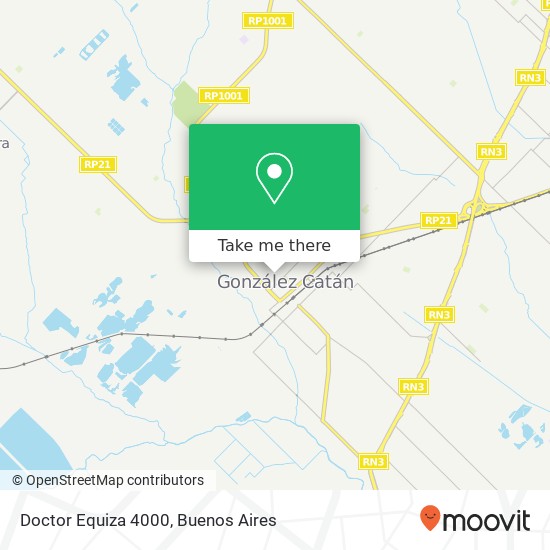 Doctor Equiza 4000 map