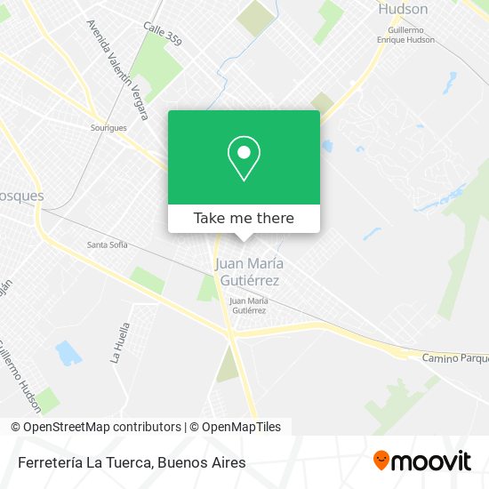 Ferretería La Tuerca map