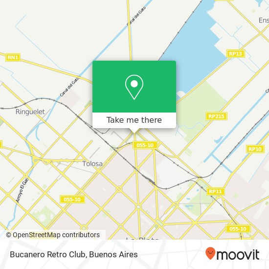 Bucanero Retro Club map
