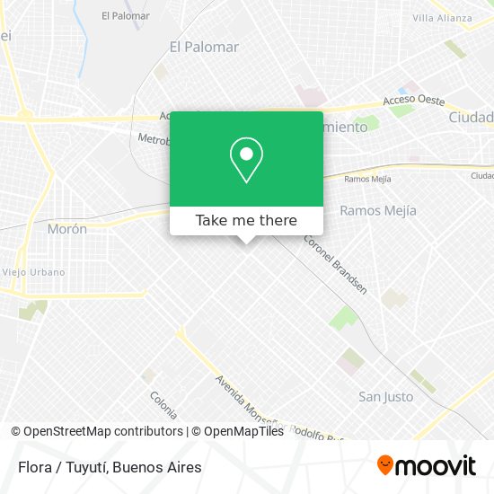Flora / Tuyutí map