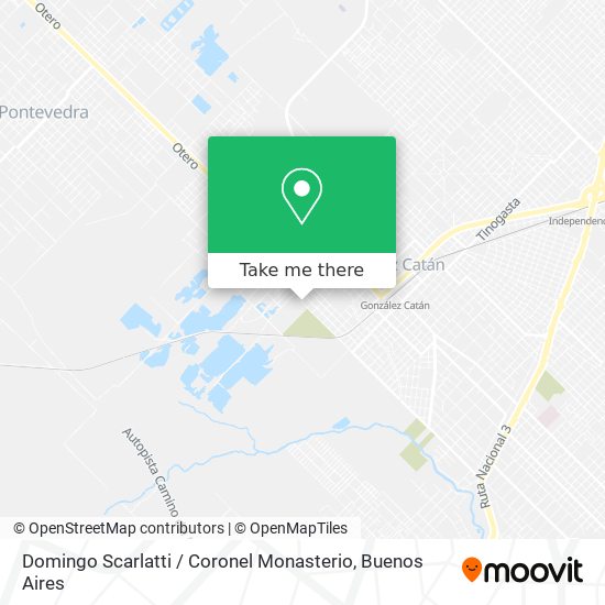 Mapa de Domingo Scarlatti / Coronel Monasterio