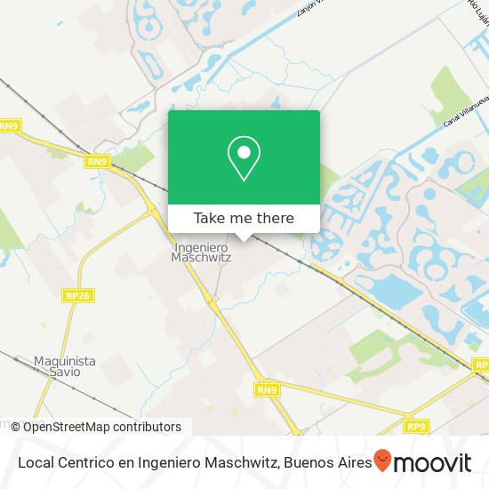 Local Centrico en Ingeniero Maschwitz map