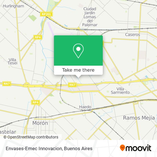 Envases-Emec Innovacion map