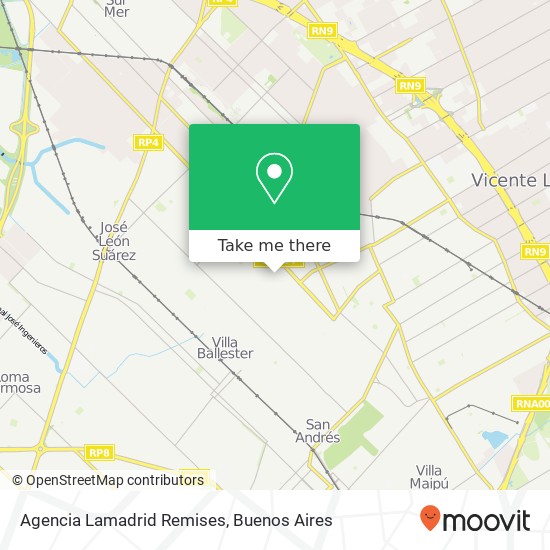 Agencia Lamadrid Remises map