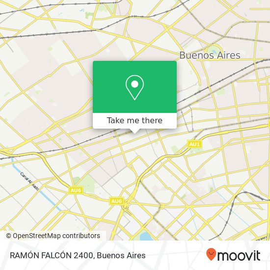RAMÓN FALCÓN  2400 map