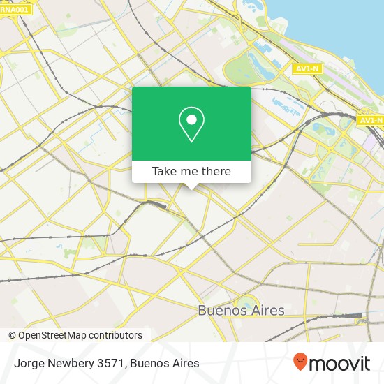 Jorge Newbery 3571 map