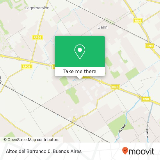 Altos del Barranco 0 map