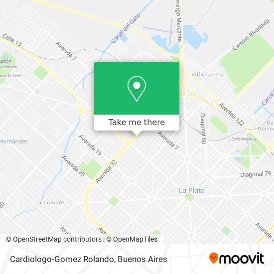 Cardiologo-Gomez Rolando map