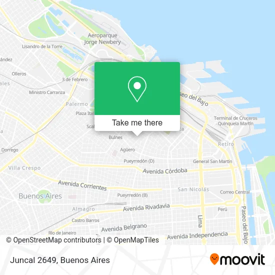 Mapa de Juncal 2649