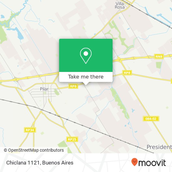 Chiclana 1121 map