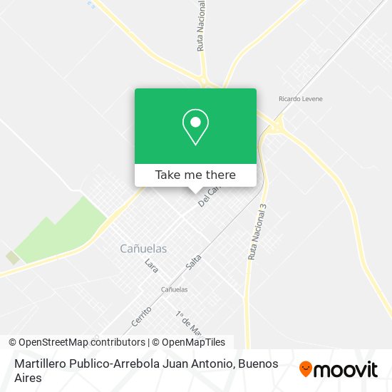 Martillero Publico-Arrebola Juan Antonio map