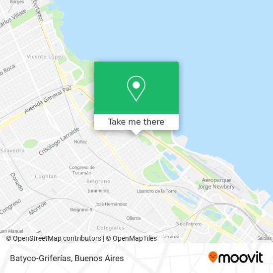 Batyco-Griferías map